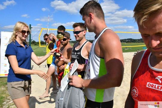 Siatkarze z Zamościa najlepsi w Chmielakowym Turnieju Plażowej Piłki Siatkowej 2025 [ZDJĘCIA]