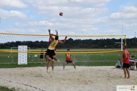 Siatkarze z Zamościa najlepsi w Chmielakowym Turnieju Plażowej Piłki Siatkowej 2025 [ZDJĘCIA]