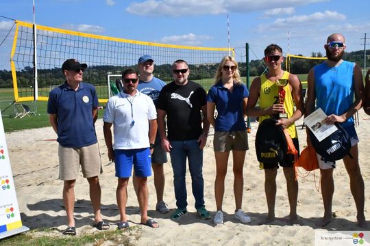 Siatkarze z Zamościa najlepsi w Chmielakowym Turnieju Plażowej Piłki Siatkowej 2025 [ZDJĘCIA]
