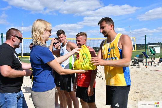 Siatkarze z Zamościa najlepsi w Chmielakowym Turnieju Plażowej Piłki Siatkowej 2025 [ZDJĘCIA]