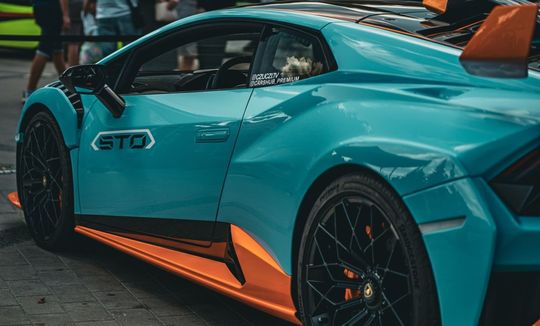 Przejazdy Lamborghini, Ferrari, McLaren. Zamość i Tomaszów korzystał [ZDJĘCIA]