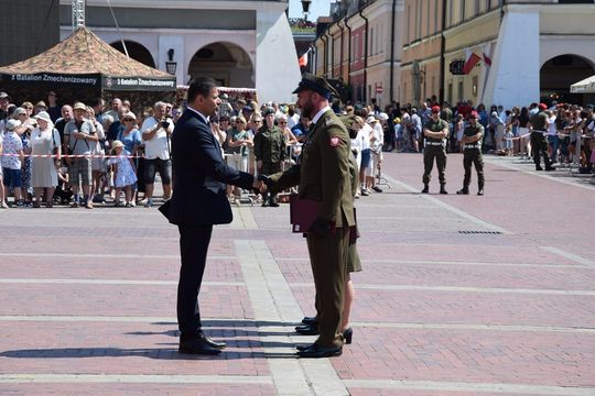 Święto Wojska Polskiego w Zamościu - galeria zdjęć Święto Wojska Polskiego w Zamościu - galeria zdjęć