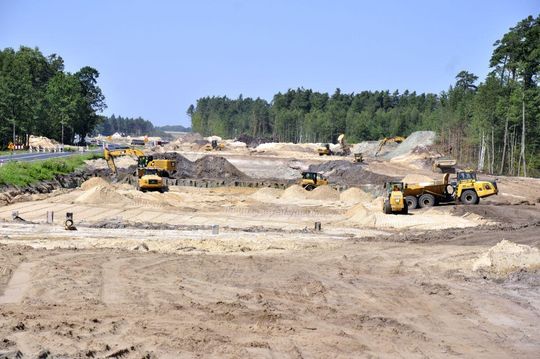 Budowa drogi ekspresowej S17 na odc. Tomaszów Lubelski - Hrebenne [ZDJĘCIA]