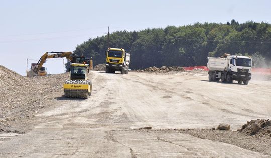 Budowa drogi ekspresowej S17 na odc. Tomaszów Lubelski - Hrebenne [ZDJĘCIA]