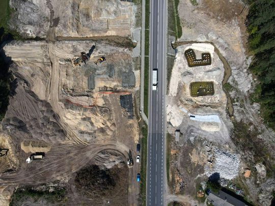 Budowa drogi ekspresowej S17 na odc. Tomaszów Lubelski - Hrebenne [ZDJĘCIA]