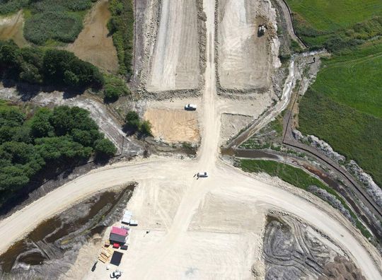 Budowa drogi ekspresowej S17 na odc. Tomaszów Lubelski - Hrebenne [ZDJĘCIA]