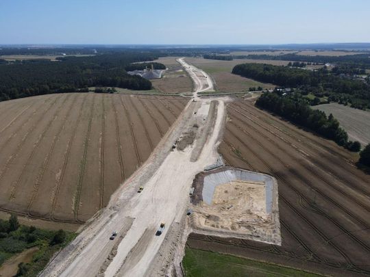 Budowa drogi ekspresowej S17 na odc. Tomaszów Lubelski - Hrebenne [ZDJĘCIA]