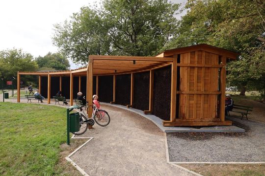 Tężnia solankowa w Zamościu - galeria zdjęc Tężnia solankowa w Zamościu - galeria zdjęc