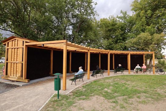 Tężnia solankowa w Zamościu - galeria zdjęc