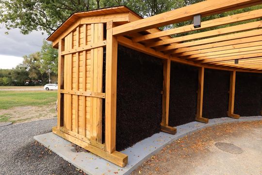 Tężnia solankowa w Zamościu - galeria zdjęc Tężnia solankowa w Zamościu - galeria zdjęc