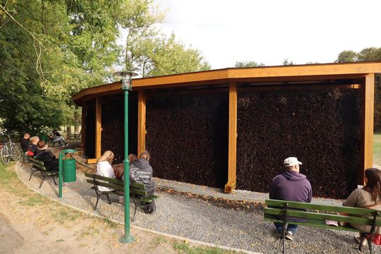 Tężnia solankowa w Zamościu - galeria zdjęc Tężnia solankowa w Zamościu - galeria zdjęc