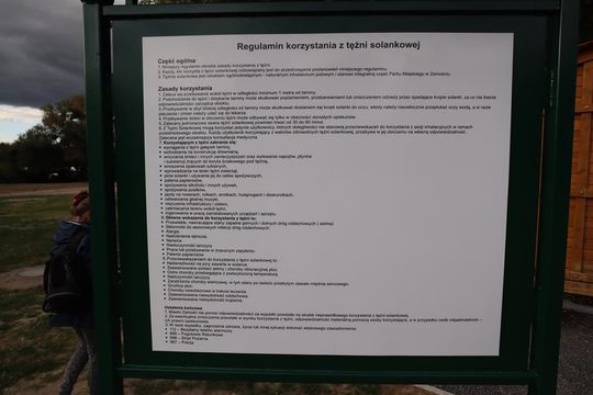 Tężnia solankowa w Zamościu - galeria zdjęc Tężnia solankowa w Zamościu - galeria zdjęc