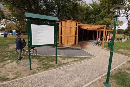 Tężnia solankowa w Zamościu - galeria zdjęc