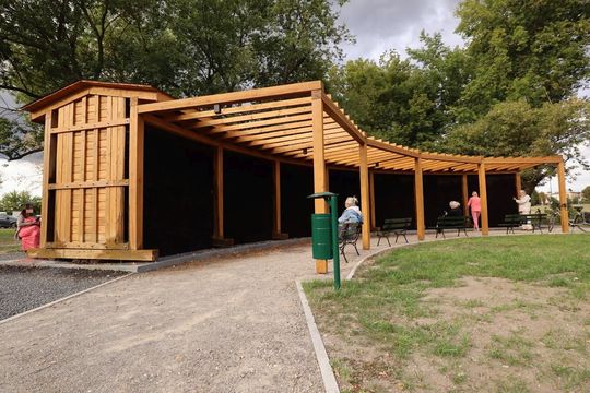 Tężnia solankowa w Zamościu - galeria zdjęc Tężnia solankowa w Zamościu - galeria zdjęc