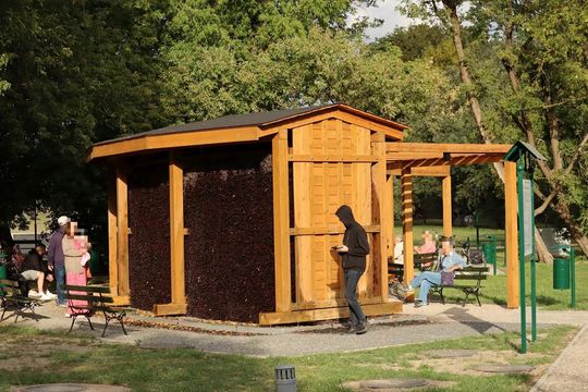 Tężnia solankowa w Zamościu - galeria zdjęc Tężnia solankowa w Zamościu - galeria zdjęc