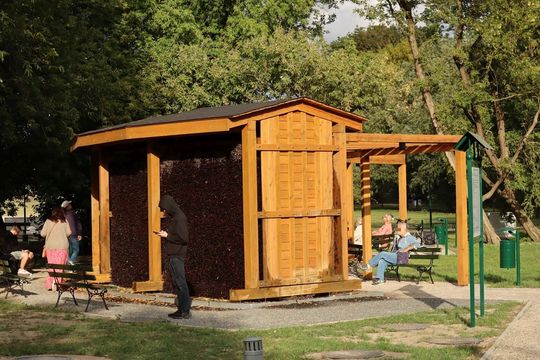 Tężnia solankowa w Zamościu - galeria zdjęc Tężnia solankowa w Zamościu - galeria zdjęc