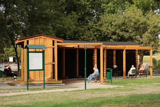 Tężnia solankowa w Zamościu - galeria zdjęc Tężnia solankowa w Zamościu - galeria zdjęc