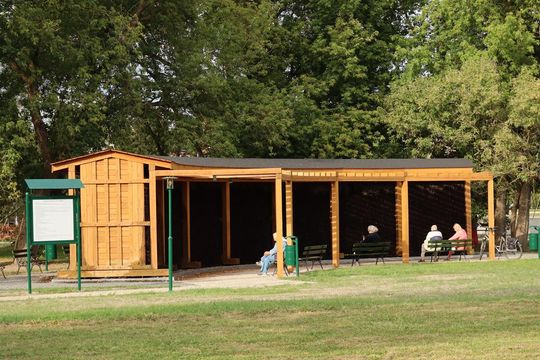 Tężnia solankowa w Zamościu - galeria zdjęc Tężnia solankowa w Zamościu - galeria zdjęc