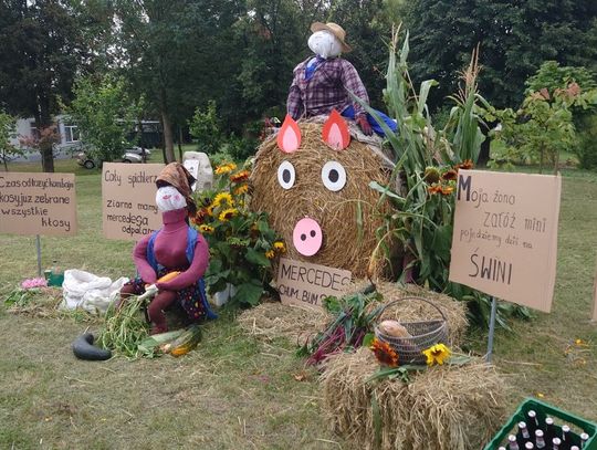 Witacze dożynkowe w gminie Łaszczów. Który wygrał konkurs? [ZDJĘCIA]