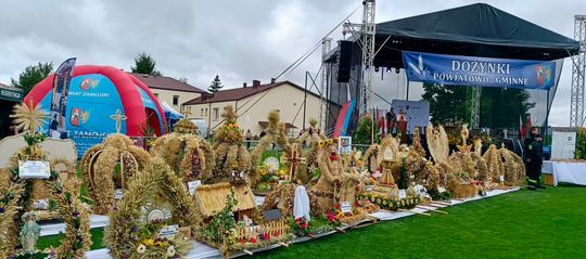 Dożynki Powiatowo-Gminne powiatu zamojskiego w Łabuniach - galeria zdjęć