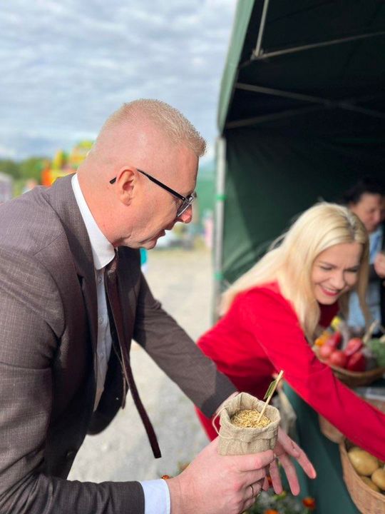 Dożynki Powiatowo-Gminne powiatu zamojskiego w Łabuniach - galeria zdjęć