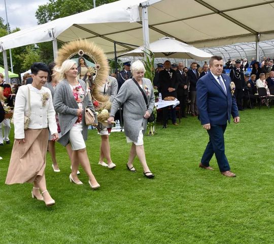 Dożynki Powiatowo-Gminne powiatu zamojskiego w Łabuniach - galeria zdjęć