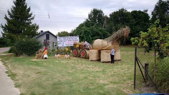 Witacze dożynkowe w gminie Łaszczów. Który wygrał konkurs [ZDJĘCIA]