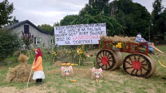Witacze dożynkowe w gminie Łaszczów. Który wygrał konkurs [ZDJĘCIA]