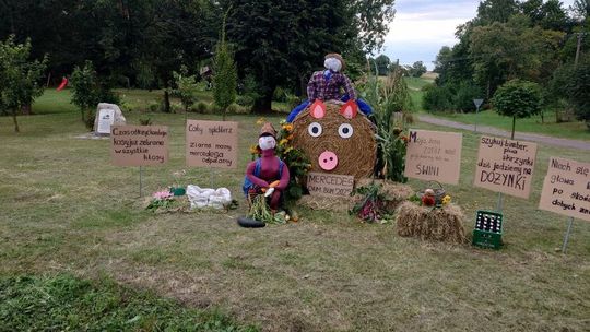 Witacze dożynkowe w gminie Łaszczów. Który wygrał konkurs [ZDJĘCIA]