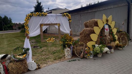 Witacze dożynkowe w gminie Łaszczów. Który wygrał konkurs [ZDJĘCIA]