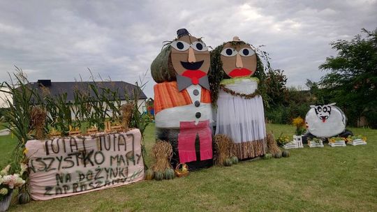 Witacze dożynkowe w gminie Łaszczów. Który wygrał konkurs [ZDJĘCIA]