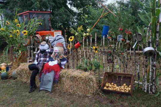 Dożynki Gminno-Parafialne w Majdanie Sopockim [ZDJĘCIA]