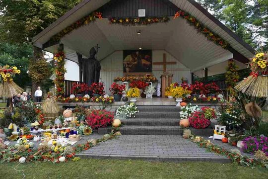 Dożynki Gminno-Parafialne w Majdanie Sopockim [ZDJĘCIA]