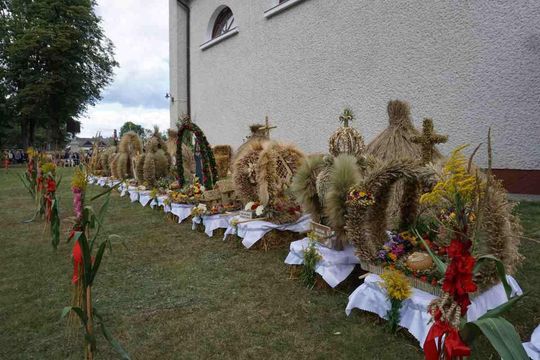 Dożynki Gminno-Parafialne w Majdanie Sopockim [ZDJĘCIA]