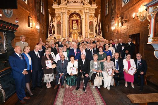 50-lecie pożycia małżeńskiego par z miasta i gminy Tomaszów Lubelski [ZDJĘCIA]