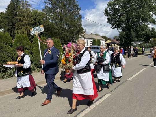 Dożynki w Podhorcach. Tak świętowali mieszkańcy gm. Tomaszów [ZDJĘCIA]