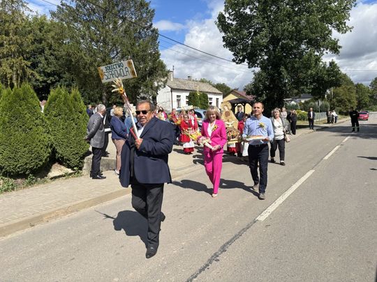 Dożynki w Podhorcach. Tak świętowali mieszkańcy gm. Tomaszów [ZDJĘCIA]