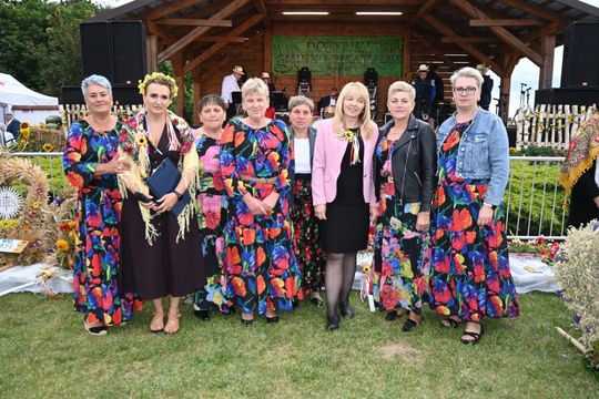Dożynki w Podhorcach. Tak świętowali mieszkańcy gm. Tomaszów [ZDJĘCIA]