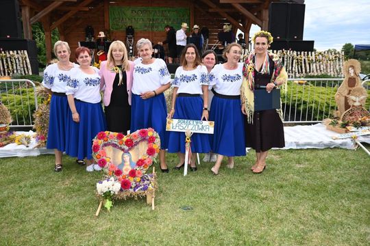 Dożynki w Podhorcach. Tak świętowali mieszkańcy gm. Tomaszów [ZDJĘCIA]