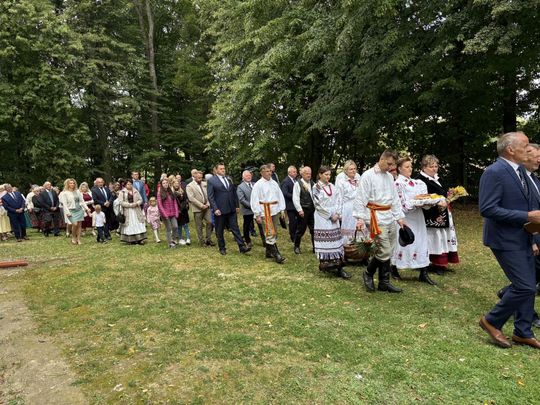 Dożynki w Podhorcach. Tak świętowali mieszkańcy gm. Tomaszów [ZDJĘCIA]