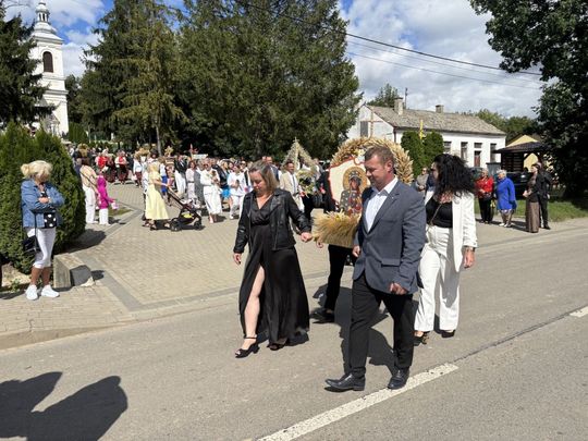 Dożynki w Podhorcach. Tak świętowali mieszkańcy gm. Tomaszów [ZDJĘCIA]