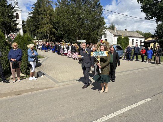Dożynki w Podhorcach. Tak świętowali mieszkańcy gm. Tomaszów [ZDJĘCIA]