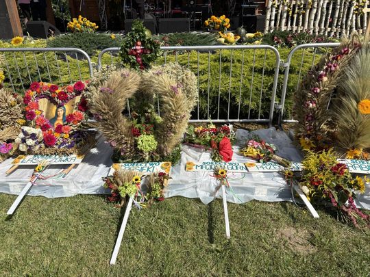 Dożynki w Podhorcach. Tak świętowali mieszkańcy gm. Tomaszów [ZDJĘCIA]