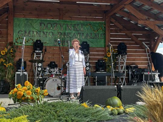 Dożynki w Podhorcach. Tak świętowali mieszkańcy gm. Tomaszów [ZDJĘCIA]