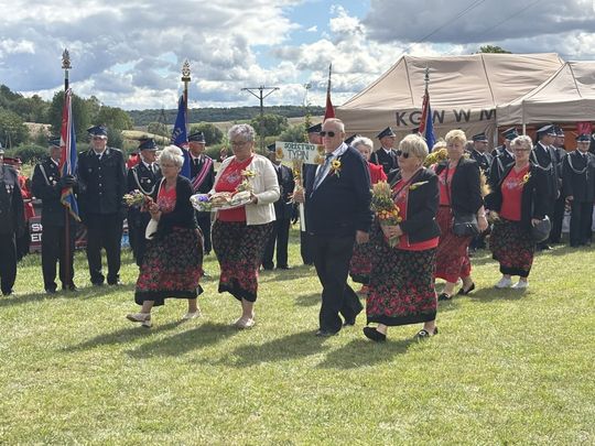 Dożynki w Podhorcach. Tak świętowali mieszkańcy gm. Tomaszów [ZDJĘCIA]