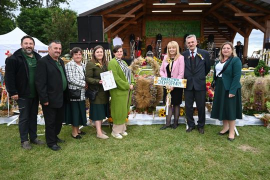 Dożynki w Podhorcach. Tak świętowali mieszkańcy gm. Tomaszów [ZDJĘCIA]