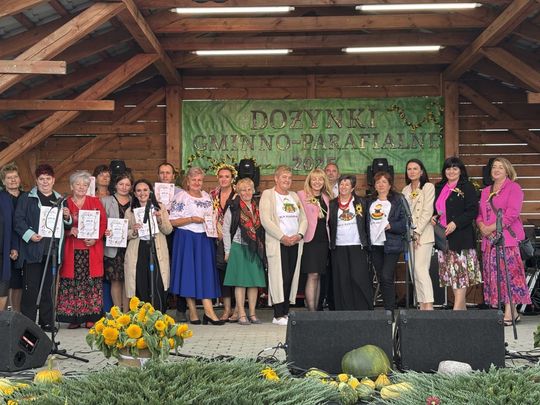 Dożynki w Podhorcach. Tak świętowali mieszkańcy gm. Tomaszów [ZDJĘCIA]