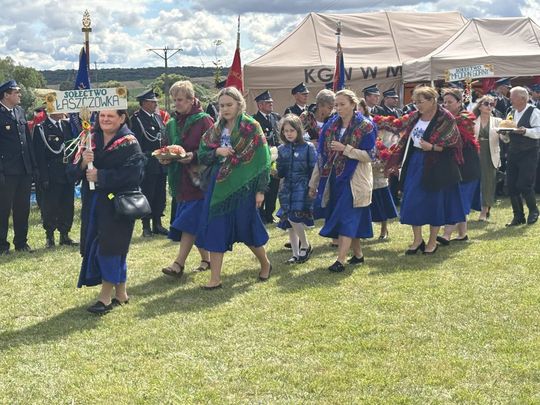 Dożynki w Podhorcach. Tak świętowali mieszkańcy gm. Tomaszów [ZDJĘCIA]