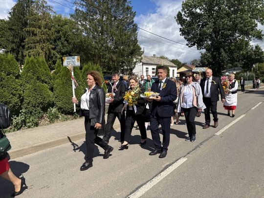 Dożynki w Podhorcach. Tak świętowali mieszkańcy gm. Tomaszów [ZDJĘCIA]