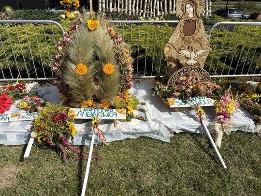 Dożynki w Podhorcach. Tak świętowali mieszkańcy gm. Tomaszów [ZDJĘCIA]